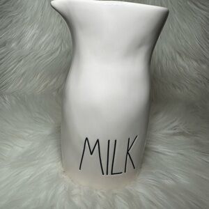 Rae Dunn White Milk Pitcher